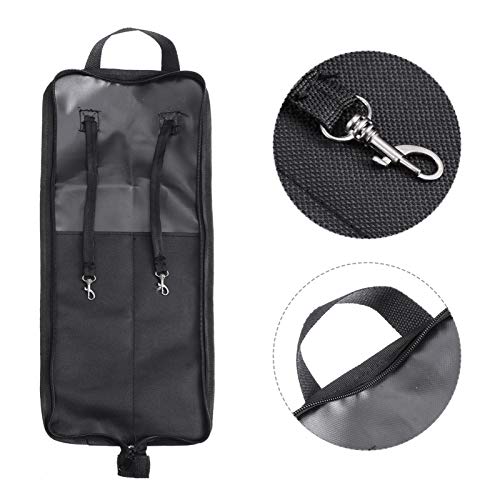 HEALLILY Saco de Baqueta Porta-Baqueta Saco de Martelo Baquetas Portáteis Carregando Bolsa Bolsa de