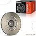 A-Premium Clutch Flywheel Compatible with Ford Explorer 1997-2001, Ranger 1997-2000 & Mazda B4000 1998-2000, 4.0L, Manual Trans., 8 Bolt Holes, 138 Teeth, Replace# F77Z-6375-BA