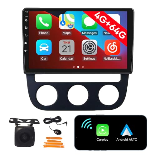 [4G 64G] Android Car Stereo FM Radio Carplay Android Auto 10