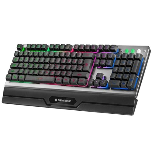 Clavier RGB Tracer Gamezone Ores touches rétroéclairées et format anglais