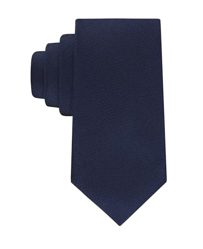 Tommy Hilfiger Mens Core Oxford Solid Tie Navy One Size
