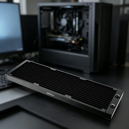 Radiateur de refroidissement à eau de 14 cm pour espace de travail calme - 4