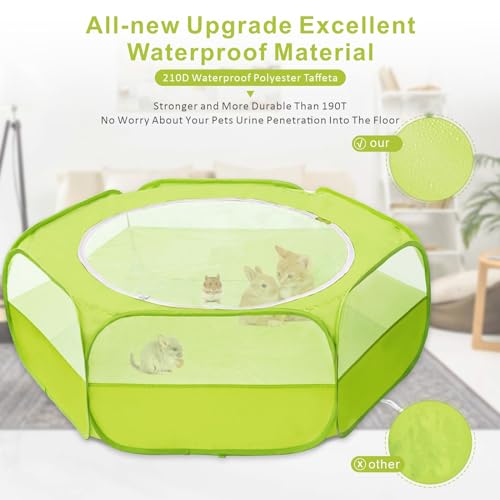 XIRGS Cercadinho para Animais Pequenos, Cercadinho para Animais de Estimação para Gatos/Coelhos/Hams