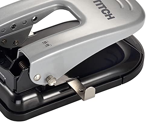 Paperpro-Bostitch 2340 Indulge 2-Hole Punch, 40-Sheet Capacity, Black/Silver #TOP3