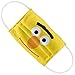 Popfunk Sesame Street Kids Bert Face 1-Ply Reusable Face Mask Covering with Adjustable Nose Wire