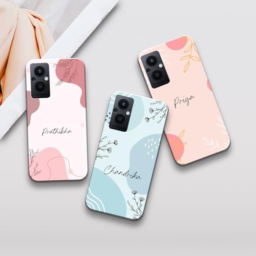 Image of COLORflow Back Cover Compatible with Oppo F21 Pro 5G / F21S Pro 5G | Aesthetic Name Color Customized Back Cover Compatible with Oppo F21 Pro 5G / F21S Pro 5G