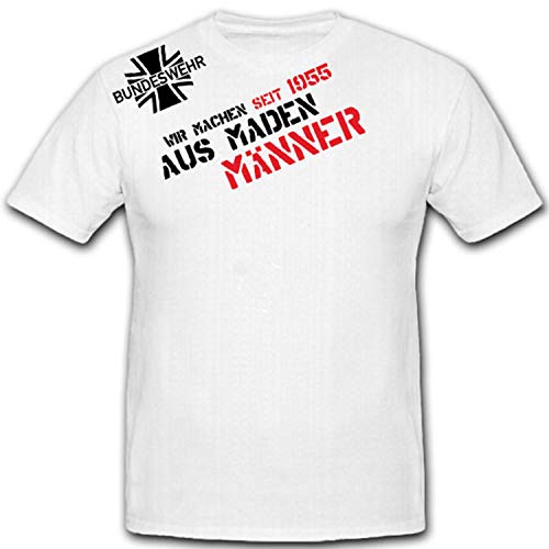 T-shirt blanc pour homme Maden 7562 en taille XXXXX-Large