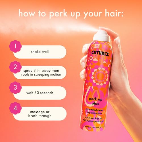 amika perk up plus extended clean dry shampoo - Thumbnail 6