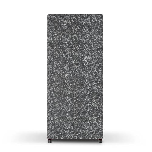 Image of Fridge Full Body Cover for 180 to 220 litres Single Door Refrigerator Cover Waterproof /dustproof Fridge Cover (150 x 60 cm) (Grey)
