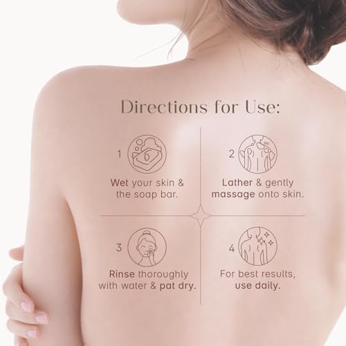Image of Seoulskin Kojic & Rice Water Brightening Soap | Pack of 2 | Glowing & Brightening Soaps for bath | For Pigmentation, Dark Spots, Sun Damage | Tan Removal Soap Bar for men and women | Brightens Underarms | Paraben Free | All Skin Types | 2 X 100g
