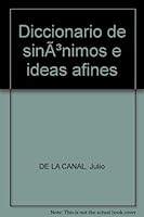 Diccionario de sinónimos e ideas afines B008CE8AVC Book Cover