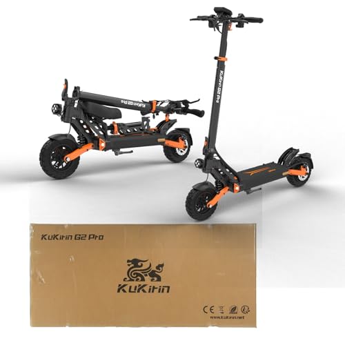 KuKirin G2 Pro VMP Patinete Eléctrico para Adultos Homologado Certificado DGT Uso Diario Urbano Plegable con Display
