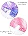 Nokecina Girls Gymnastics Leotards with Shorts Size 6-7 Years Old 2 Pack Sparkly Purple Pink Gym Unitards for Tumbling Class