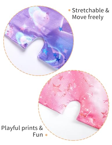 Image of 2 Pack Leotard for Girls Gymnastics Sparkly Sleeveless Unitards