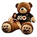 Haojie Peluche 180cm Grande Orso Panda Doll Rag Doll Abbraccio Femminile della Bambola Sveglia Extra Large Big Bear Peluche Oversize,180cm