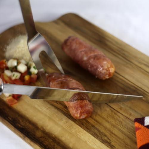 Kit Para Churrasco 9 Peças Com Estojo De Resistente E Alça Cabo De Inox Inoxidável Presente Vendana