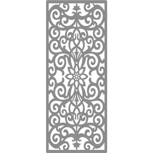 Image of 33 3 /8 inchW x 84 3 /8 inchH x 3 /8 inchT Buel Decorative Fretwork Wall Panels in Architectural Grade PVC
