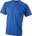 Produktbild Men's Round-T Pocket/James & Nicholson (JN 920) S M L XL XXL 3XL, royal, XL