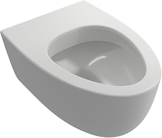 BOCCHI Milano Wall-hung Elongated Toilet Bowl in Matte White