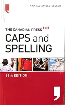 Paperback The Canadian Press Caps and Spelling Book