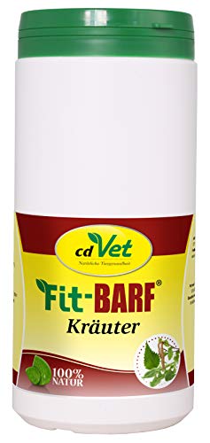 cdVet Fit-Barf Kräuter für Hunde 200 g - Natürliche Ergänzung für Barfen Unterstützung