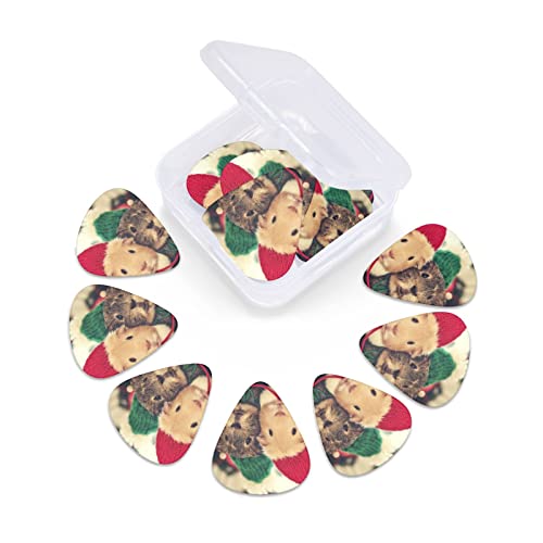 Ensemble de 12 médiators de guitare mignons cochons d’Inde pour guitare acoustique, guitare électrique, contrebasse… - Les Beatles, Paul McCartney, John Lennon, RIngo Starr, George Harrison Ensemble de 12 médiators de guitare mignons cochons d'Inde pour guitare acoustique, guitare électrique, contrebasse… – Image 7