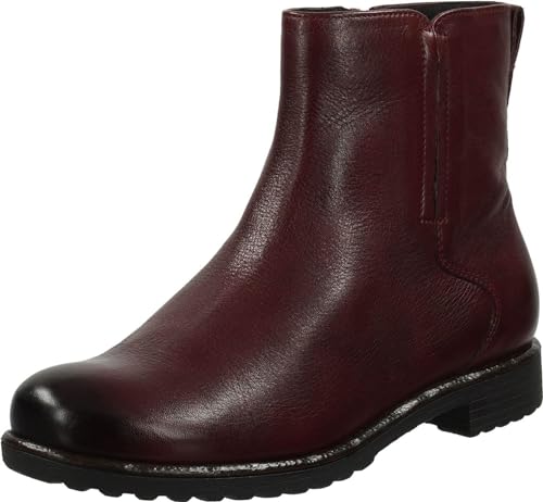 ara Damen Liverpool Stiefelette, Burgundy, 37.5 EU