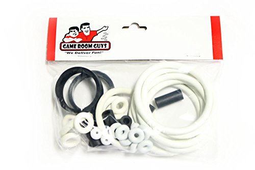 Game Room Guys Williams Johnny Mnemonic Pinball White Rubber Ring Kit