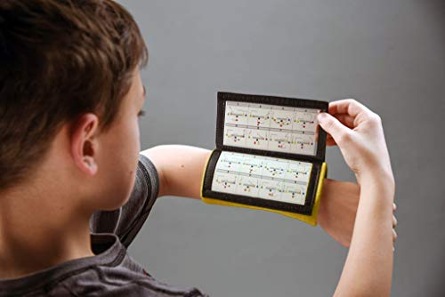 Image of Y23 - Football Wristbands - Wrist Coach - QB Wristband - Football Play Wristbands - Playbook Wristband