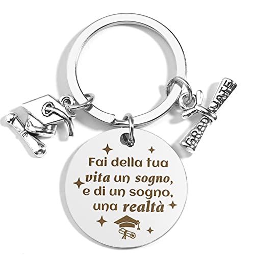 Portachiavi Laurea Bomboniere Laurea Regalo Laurea Uomo Donna, Regalo...