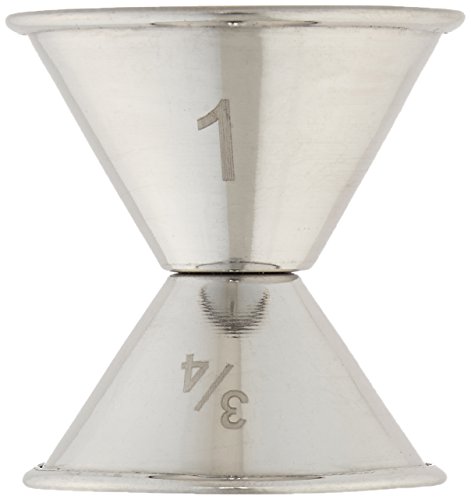American Metalcraft J206 Jiggers, 2.125" Length x 2.125" Width, Silver