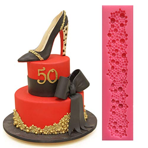 Anyana Different Size Of Round Pearls Bubbles Baking Molds Silicone Fondant Molds Cake Decorating Tools Gumpaste Cupcake Topper Decorations Party Resin Clay Chocolate Candy Molds Non Stick Easy To Use #TOP28