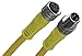 Brad 444031A10M010 Nano-Change Double-Ended Cordset, Female Right Angle-to-Male Straight, 4 Pole, UL 2661 Cable Type, PVC (A10) Cable Jacket, 24AWG Wire Size, 4.0A Max Current Rating, 60V AC/75V DC Max Voltage, 1.0m Cable Length (Pack of 4)