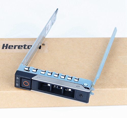 Heretom Caja de Disco Duro de 2,5' Tray Caddy Caddie para DELL PowerEdge y XC-Series - 14ª generación R340 R440 R640 R740 R740xd R840 R940 R6415 R7415 R7425 R7515 - Bandeja SSD SAS SATA NVMe