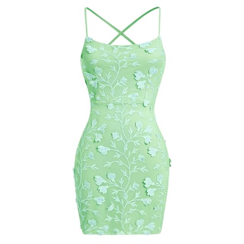 Robe moulante à paillettes col carré dentelle florale pour femme tenue de soirée chic
