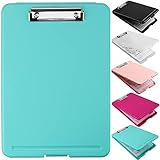 A4 Clipboard File Cover Folder Folio Clip File Clamp Binder Organizer Case Waterproof Clipboard Box...