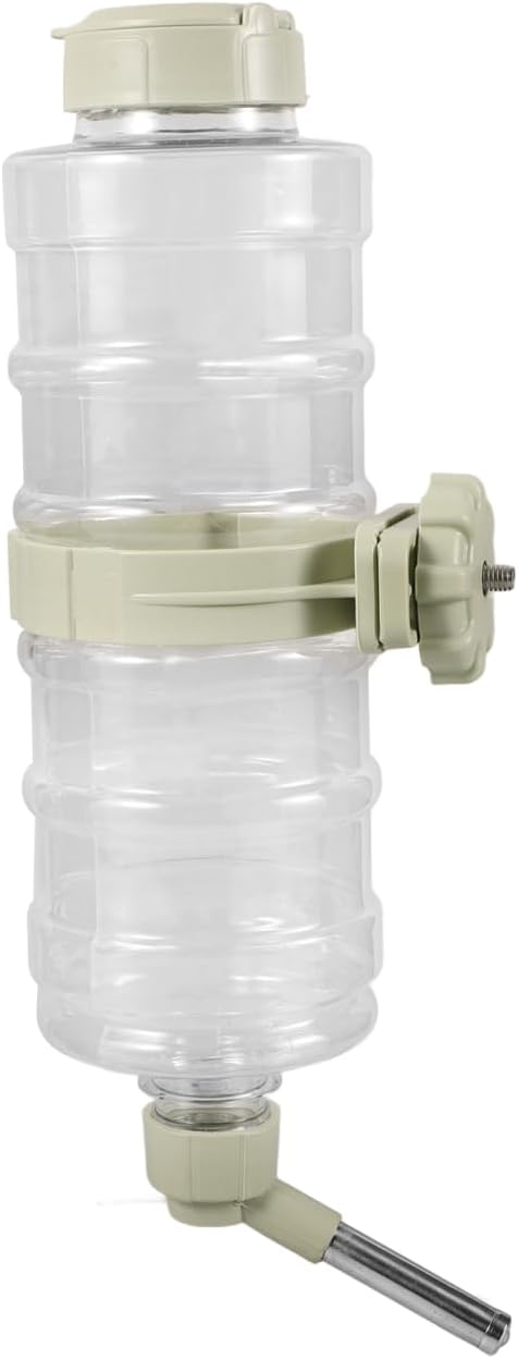 HANABASS Dog Water Bottle for Crate Cage Pet Water Dispenser for Small Animals Gravity Auto Feeder Leakproof Hanging Bottle 12.20 X 2.95 X 2.95 in 1 Pack