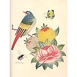Bertrand Ilustracao Magazine Cover Flower Bird Unframed Wall Art Print Poster Home Decor Premium Couverture du Magazine Couverture Fleur Oiseau Mur Affiche Accueil Déco