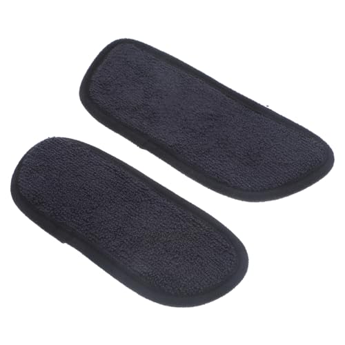 TOBBOMEY 2 piezas Bandejas Absorbentes para Dispensador de Agua Refrigerador Negras Rectangulares Antisalpicaduras Reutilizables para Nevera y Enfriadores Accesorios Frigoríficos