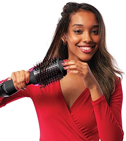 Revlon Salon One-Step Hair Dryer and Volumiser for Mid to Long Hair (One-Step, 2-in-1 Styling Tool, IONIC and CERAMIC Technology, Unique Oval Design) RVDR5222