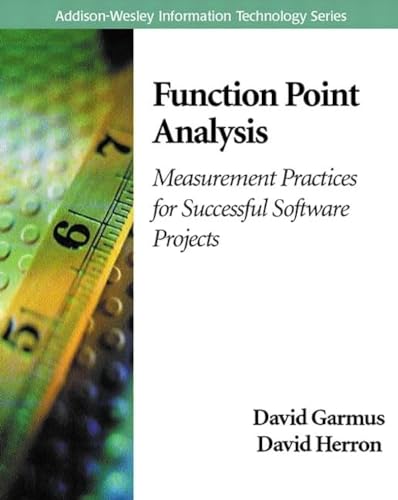 Function Point Analysis: Measurement Practices for Successful Software Projects (Addison-Wesley Information Technology Series) view 2