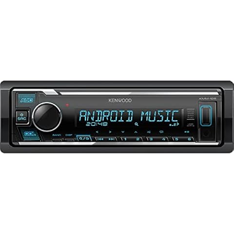 Radio para coche Kenwood KMM-125 con USB y AUX Cover
