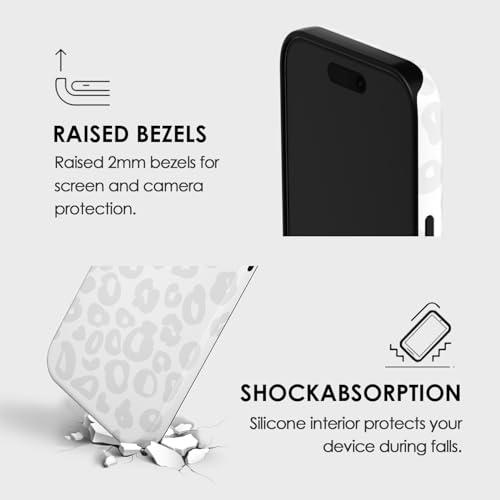 Coque iPhone 17 Air Magsafe évite les rayures étui rigide guépard tendance