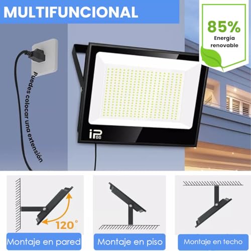 Opiniones y reviews de Reflectores Led a prueba de agua los 7 más buscados. 9 Imagen adicional