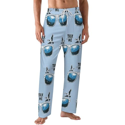 Talk To Me Goosees Mens Pajama Pants Print Lounge Pant PJ Bottoms Sleepwear Loungewear