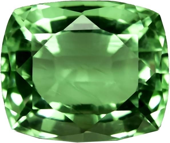 8-11 Ct Colombian Green Emerald AAA+ Cushion Cut - GIE Certified Loose Gemstone for Necklace, Bracelet, & Jewelry Making