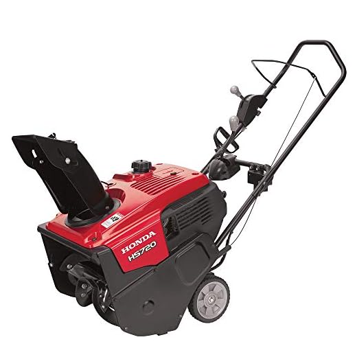 Honda Power Equipment HS720ASA 20" 187cc Single-Stage Snow Blower with Dual Chute Control and Electric Starter