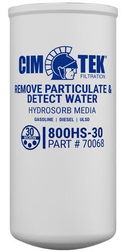 Replacement Spin-on Fuel Filter Compatible with 70068 / CIM-TEK (2-Pack)