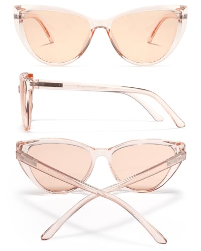 Cat Eye Sunglasses for Women Trendy TR90 Sun Shade Sunnies UV400 Protection3