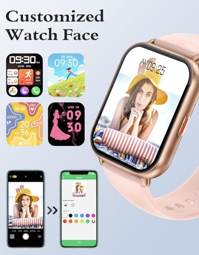 Ruimen Smart Watch Answer Dial Call,Smart Watches For Women Men Hd Touch Screen Fitness Watch With Spo2-Monitor Heart Rate Sleep Monitor Pedometer Watch Multi Sports Mode For Android Ios - 6